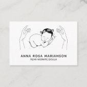 ** Reiki Birthing . Midfrau Doula Birth Coach Visitenkarte (Vorderseite)