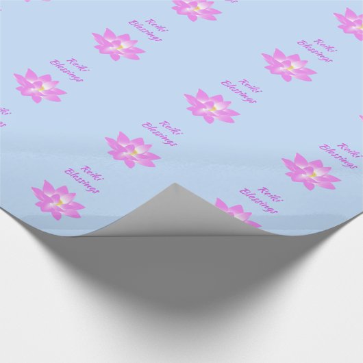 Reiki Blessings Geschenkpapier (Ecke)
