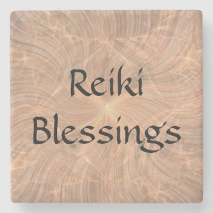 Reiki Blessings Steinuntersetzer