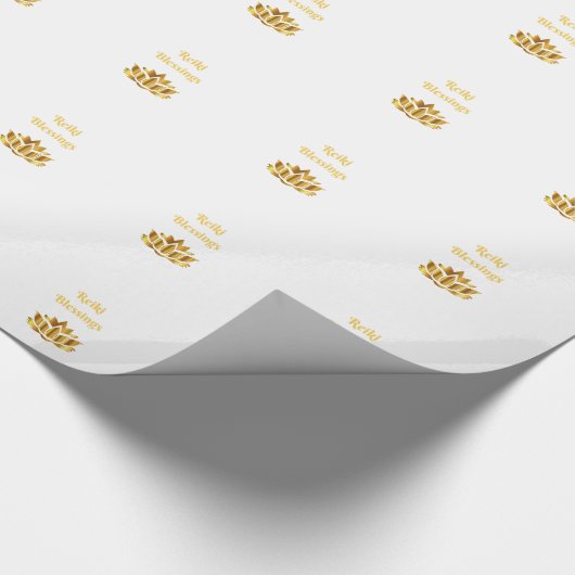 Reiki Blesssings Geschenkpapier (Ecke)