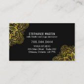 Reiki Business Cards Visitenkarte (Rückseite)