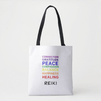 Reiki Chakra Colors Tasche