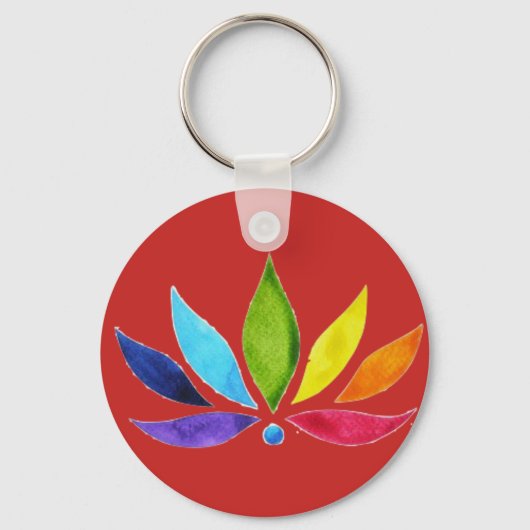 Reiki/Chakra Schlüsselanhänger (Vorderseite)