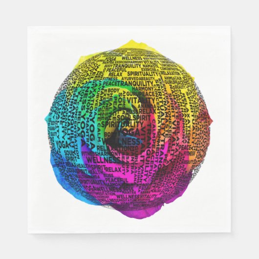 Reiki/Chakra Serviette (Vorderseite)