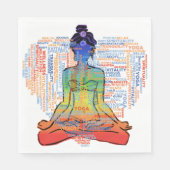 Reiki/Chakra Serviette (Vorderseite)