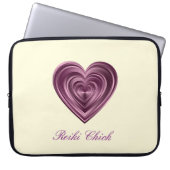 Reiki Chick Laptopschutzhülle (Vorderseite)