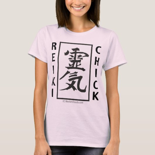 Reiki Chick T-Shirt (Vorderseite)