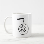 Reiki: Cho Ku Rei: Das Power-Symbol für heute Kaffeetasse (Links)
