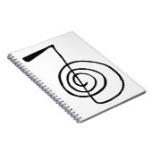 Reiki: Cho Ku Rei: Das Power-Symbol Notizblock (Rechte Seite)