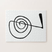 Reiki: Cho Ku Rei: Das Power-Symbol Puzzle (Horizontal)