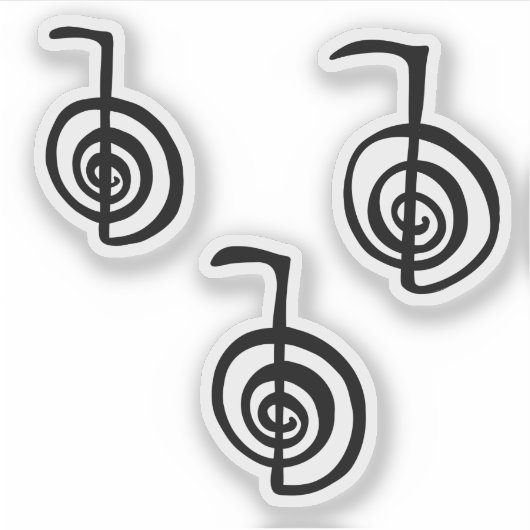 Reiki: Cho Ku Rei: Das Power Symbol Sticker Pack (Vorderseite)