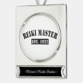 Reiki Designs Banner-Ornament Silber (Links)