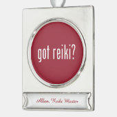 Reiki Designs Banner-Ornament Silber (Links)