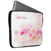 Reiki Diva Pink Blossom Laptop Fall Laptopschutzhülle (Vorne Rechts)
