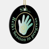 Reiki Energie-Handtür-Aufhänger Keramikornament (Rechts)