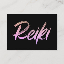 *~* Reiki Energie-Heiler-Praktiker oder Meister Visitenkarte