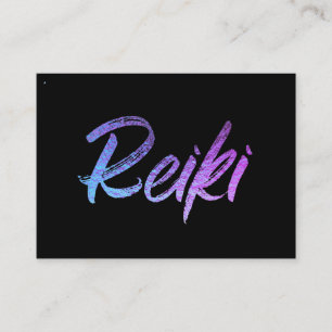 *~* Reiki Energie-Heiler-Praktiker oder Meister Visitenkarte