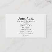 *~* Reiki Energiereserven Regenbogen-Glitzern Visitenkarte (Rückseite)