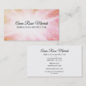 *~* Reiki Energieresheilung Rays Bursts Sparkor Visitenkarte (Vorne/Hinten)