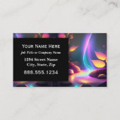 Reiki Energy Healer Berufliche Führungskraft Visitenkarte (Rückseite)