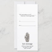 Reiki Energy Healer Geschenk (Rückseite)