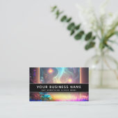 Reiki Energy Work Chakra Lightworker Beruflich Terminkarte (Stehend Vorderseite)