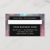 Reiki Energy Work Chakra Lightworker Beruflich Terminkarte (Rückseite)