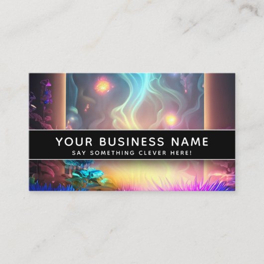 Reiki Energy Work Chakra Lightworker Beruflich Terminkarte (Vorderseite)