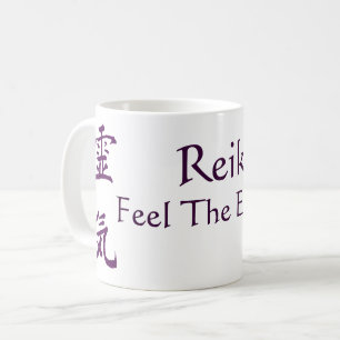 Reiki Fühle die Energie Kaffeetasse