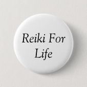 Reiki für das Leben Button (Vorderseite)