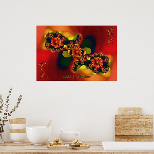 Reiki Garden Poster (Küche)