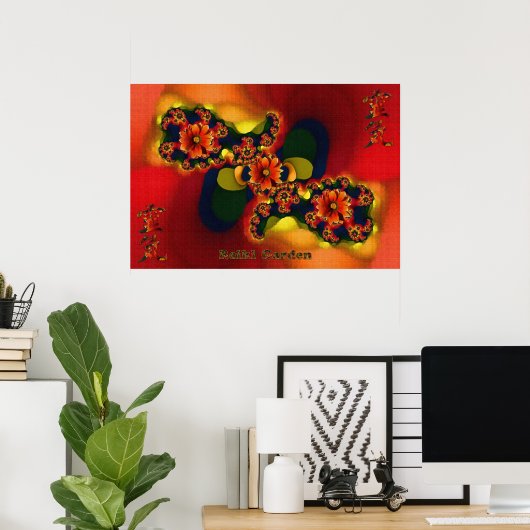 Reiki Garden Poster (Heimbüro)