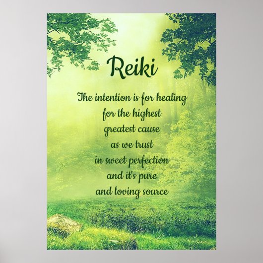 Reiki Geem Poster (Vorne)