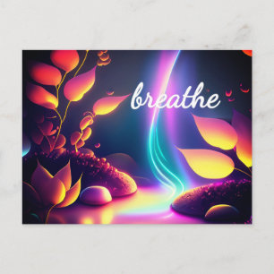 Reiki Gesetz der Attraktivität der Abundance Affir Postkarte