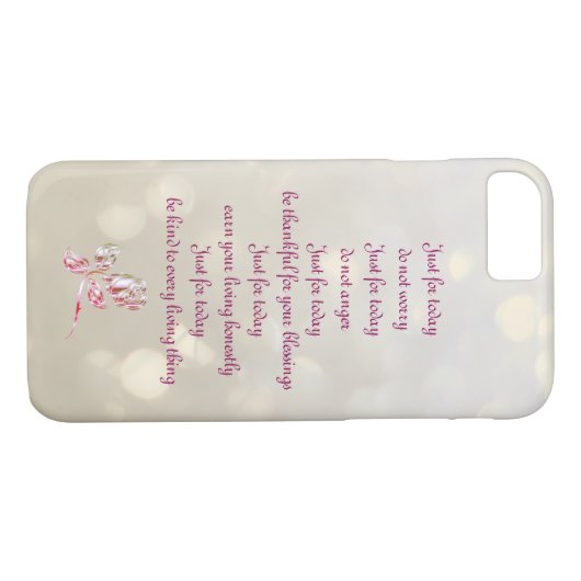 Reiki-Grundsätze Case-Mate iPhone Hülle (Rückseite (Horizontal))