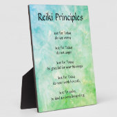 Reiki-Grundsätze Fotoplatte (Seite)