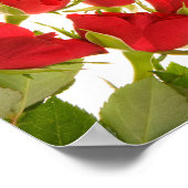 Reiki-Grundsätze mit Rose Poster (Ecke)