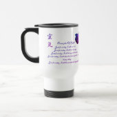 Reiki-Grundsätze nur für die heutigen Farben Reisebecher (Links)