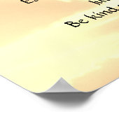 Reiki-Grundsätze Poster (Ecke)