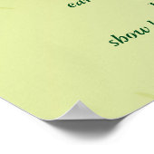 Reiki-Grundsätze Poster (Ecke)