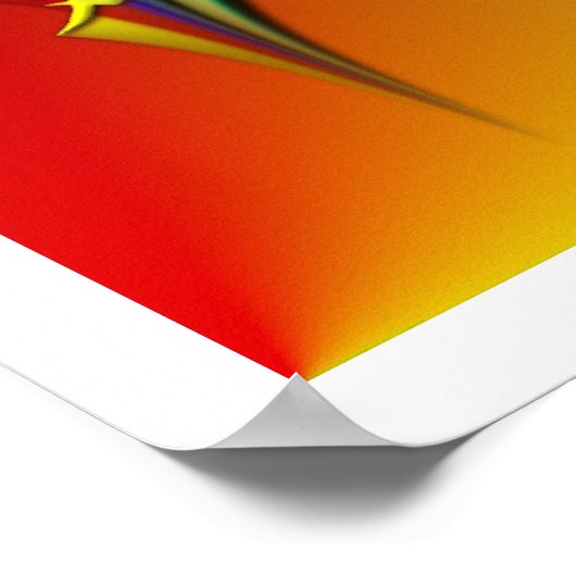 Reiki Hand Poster (Ecke)