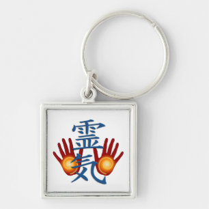 Reiki Hände Schlüsselanhänger