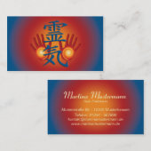 REIKI Hände Visitenkarte (Vorne/Hinten)