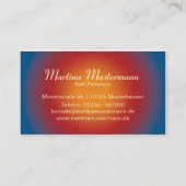 REIKI Hände Visitenkarte (Rückseite)