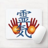 Reiki Hands | Erstellen Sie Ihren eigenen Hintergr Mousepad (Mit Mouse)