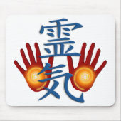 Reiki Hands | Erstellen Sie Ihren eigenen Hintergr Mousepad (Vorne)