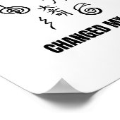 Reiki hat mein Leben verändert | Reiki Healing Ene Poster (Ecke)