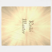 Reiki Hauptentwurf Fleecedecke (Vorderseite (Horizontal))