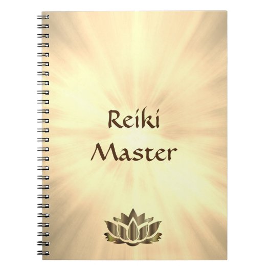 Reiki Hauptentwurf Notizblock (Vorderseite)
