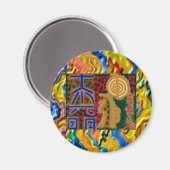 REIKI Hauptheilzeichen Magnet (Vorderseite/Rückseite)